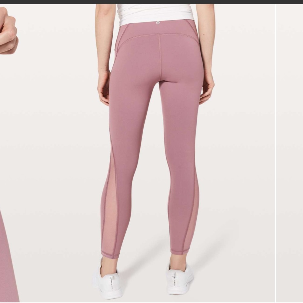 Lululemon Train Times 7/8 Pant in Figue Color